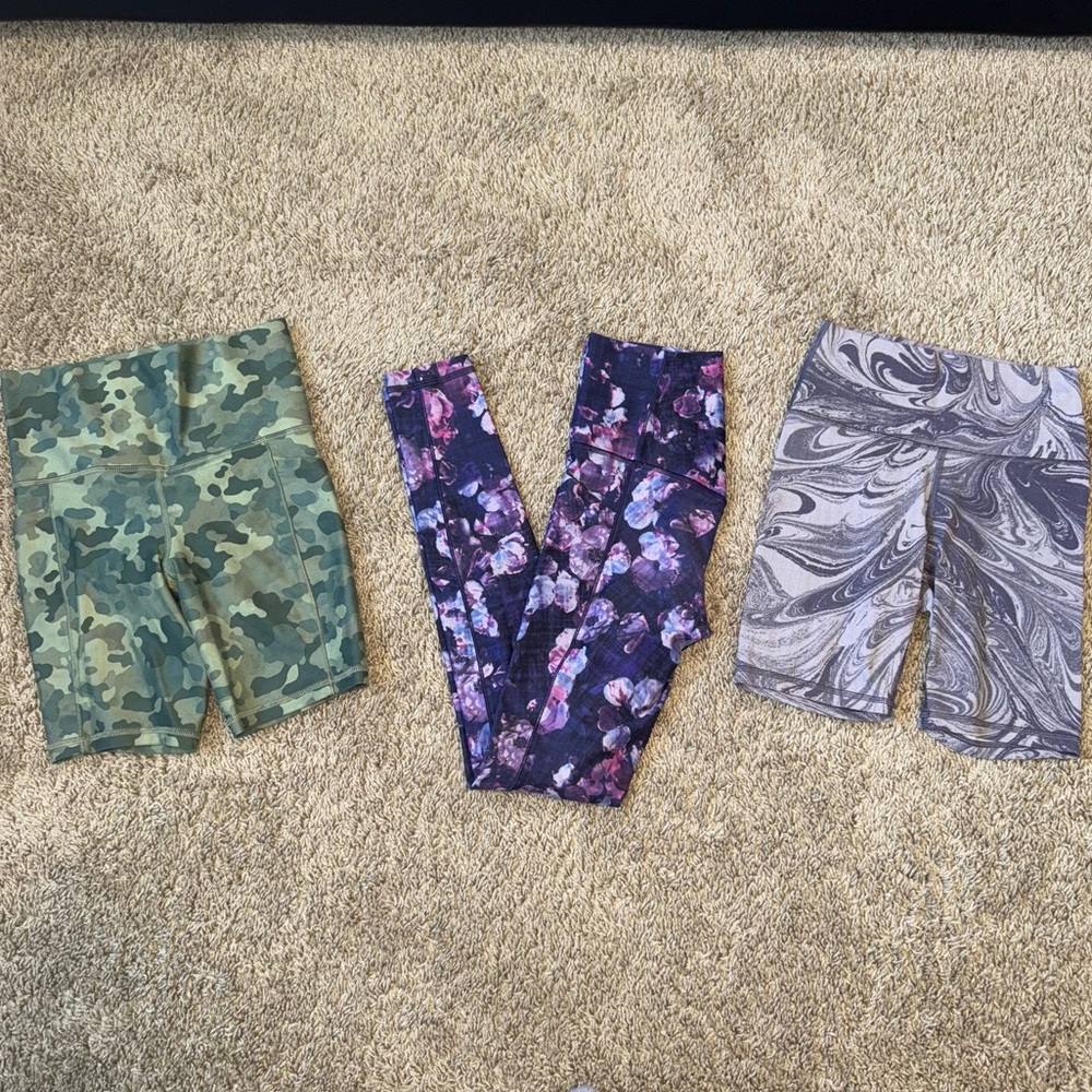 ATHLETA Shorts & Legging Bundle